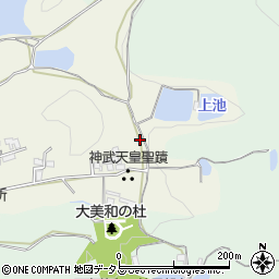 奈良県桜井市茅原223-4周辺の地図