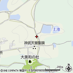 奈良県桜井市茅原223周辺の地図