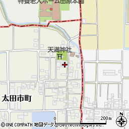 奈良県橿原市太田市町171周辺の地図