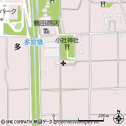 奈良県磯城郡田原本町多190周辺の地図