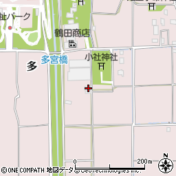 奈良県磯城郡田原本町多261周辺の地図
