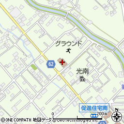 倉敷市郷内公民館周辺の地図