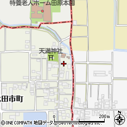 奈良県橿原市太田市町176周辺の地図