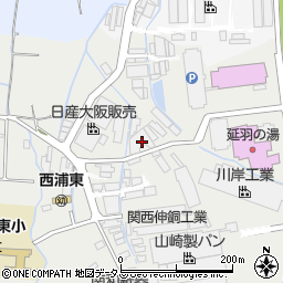 ポニー広瀬倉庫周辺の地図