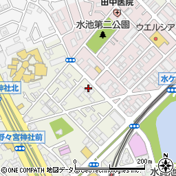 株式会社ベルクラブ周辺の地図