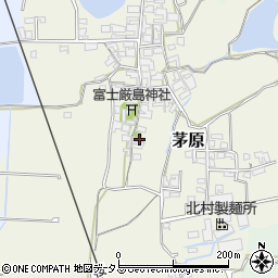 奈良県桜井市茅原550-2周辺の地図