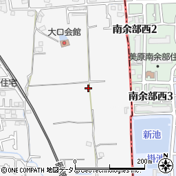 大阪府堺市東区日置荘原寺町329周辺の地図