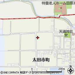 奈良県橿原市太田市町145周辺の地図