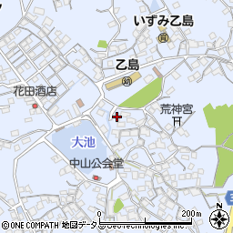 岡山県倉敷市玉島乙島1583周辺の地図