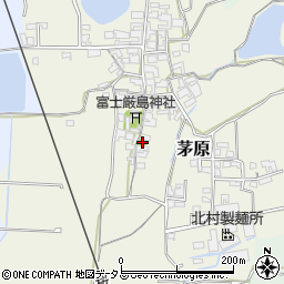 奈良県桜井市茅原552周辺の地図