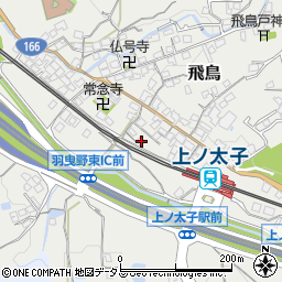大阪府羽曳野市飛鳥793周辺の地図