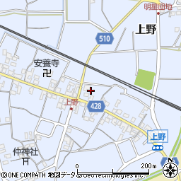 三重県多気郡明和町上野779周辺の地図