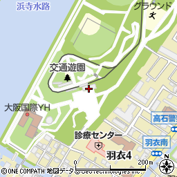 大阪国際ユースホステル周辺の地図