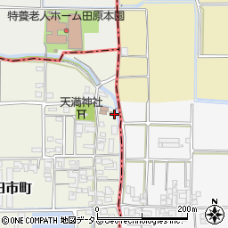 奈良県橿原市太田市町178周辺の地図