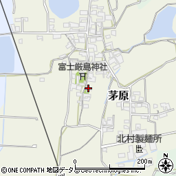 奈良県桜井市茅原553周辺の地図
