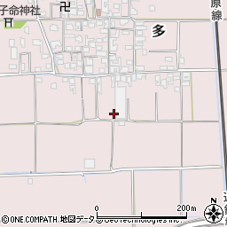奈良県磯城郡田原本町多318-3周辺の地図