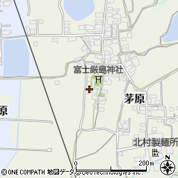 奈良県桜井市茅原563周辺の地図