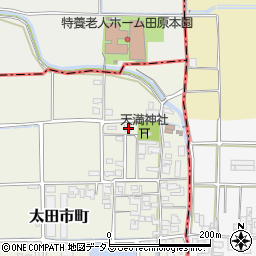 奈良県橿原市太田市町183周辺の地図