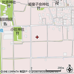 奈良県磯城郡田原本町多周辺の地図