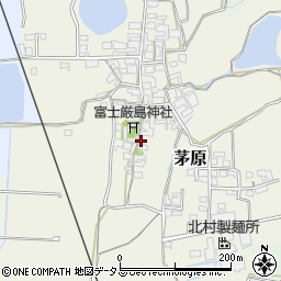 奈良県桜井市茅原559周辺の地図