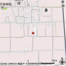 奈良県磯城郡田原本町多318周辺の地図