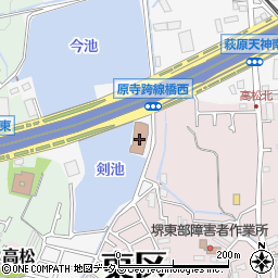 堺市消防局東消防署周辺の地図