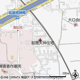大阪府堺市東区日置荘原寺町165周辺の地図