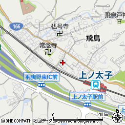 大阪府羽曳野市飛鳥794-3周辺の地図