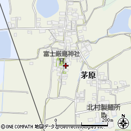 奈良県桜井市茅原583周辺の地図