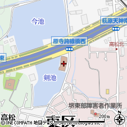 大阪府堺市東区日置荘原寺町138-5周辺の地図