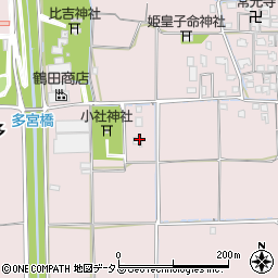 奈良県磯城郡田原本町多281-5周辺の地図