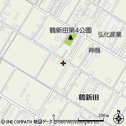 岡山県倉敷市連島町鶴新田2355周辺の地図