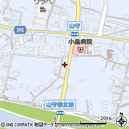 広島県福山市駅家町上山守102周辺の地図