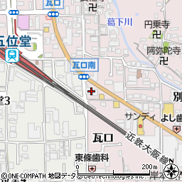 アート引越センター 香芝支店周辺の地図