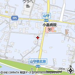 広島県福山市駅家町上山守133周辺の地図