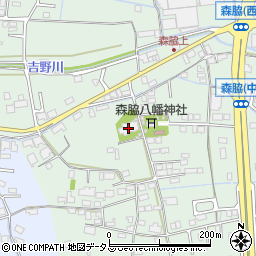 誓蓮寺周辺の地図