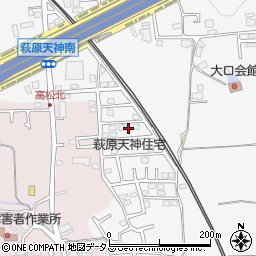 大阪府堺市東区日置荘原寺町165-51周辺の地図