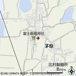 奈良県桜井市茅原557周辺の地図