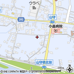 広島県福山市駅家町上山守138周辺の地図