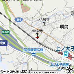 大阪府羽曳野市飛鳥782-4周辺の地図