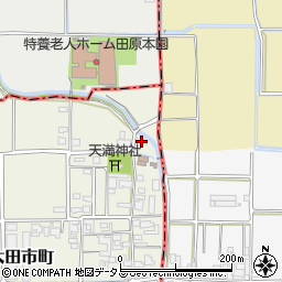 奈良県橿原市太田市町195周辺の地図