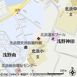 兵庫県淡路市浅野神田87周辺の地図