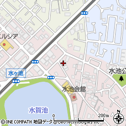 西田不動産株式会社周辺の地図
