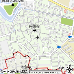 大阪府堺市西区平岡町周辺の地図