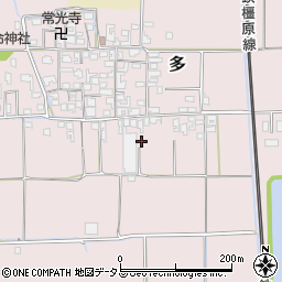奈良県磯城郡田原本町多323周辺の地図