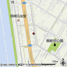 岡山県倉敷市連島町鶴新田2820周辺の地図