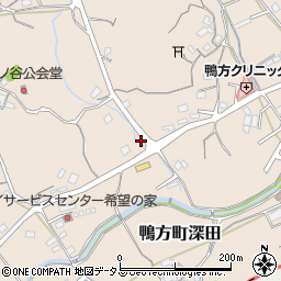 岡山県浅口市鴨方町深田948周辺の地図