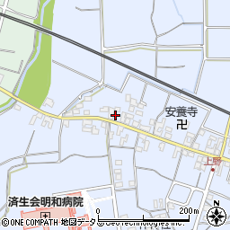 三重県多気郡明和町上野645周辺の地図
