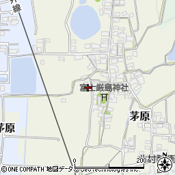 奈良県桜井市茅原571-1周辺の地図