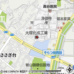 大塚化成工業周辺の地図